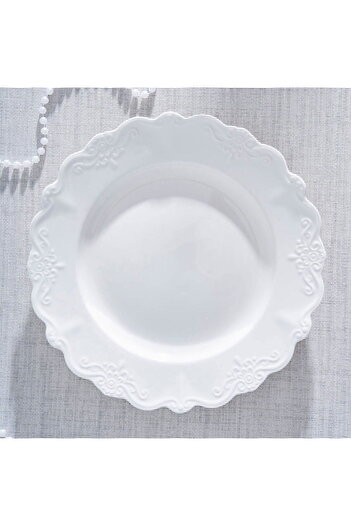 MATMEL King Serving Plate - Off White - 27 cm