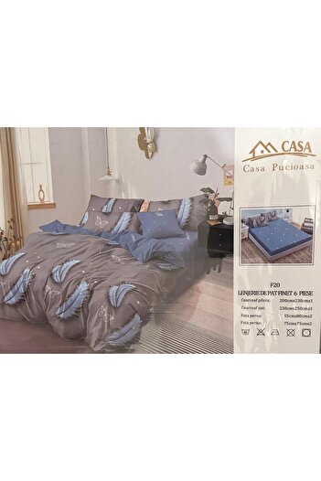 Casa Pucioasa Finet Bed Linen, 6 Piece Set