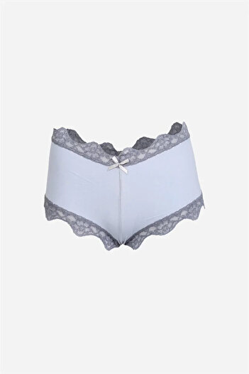 emosavm Fashion Women's Cotton 2-Piece Boxer Blue