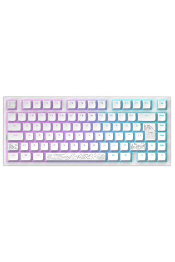 DARK PROJECT Gaming Keyboard Nostra, Aluminum, G3MS Moonstone, RGB Lighting, 75%