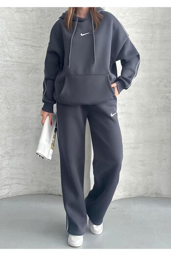 FERZOLAİO Kanguru Nx Anthracite Tracksuit Set