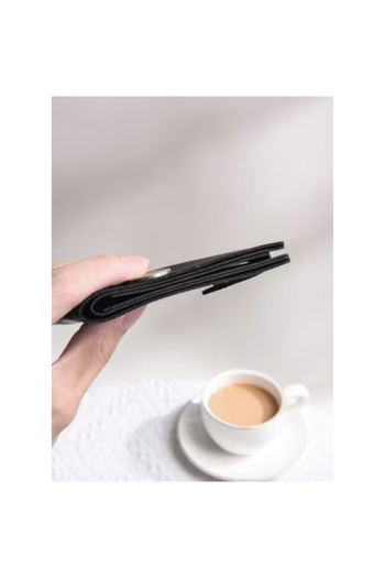 Fstyle Men's Small Compact Wallet, Short Bifold Card Holder, Lightweight ID Holder, Small Wallet with Closure