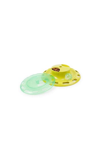 Doty Interactive Rotating Cat Toy, TurnTable Joy with Two Levels