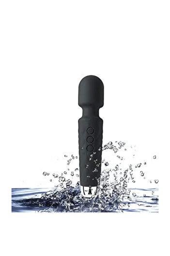 Fstyle Rechargeable electric massager made of silicone, made of safe, waterproof materials, suitable for sensitive skin