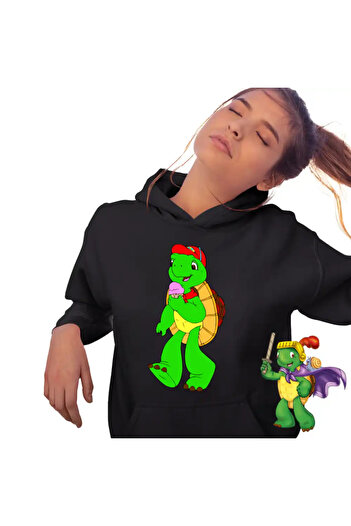 OEM Franklin Turtle Women's Hoodie Ice Cream