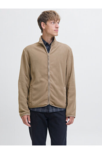 REBEL By Styli JREBLAKE Zip-Up Fleece Jacket