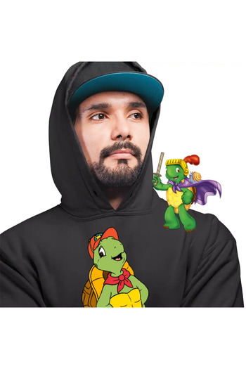 OEM Franklin Turtle Cartoon Men's Hoodie