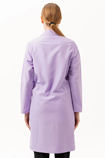 Kardelen İş Elbiseleri Vanessa women's apron - stylish, comfortable and durable, long sleeve model with pockets
