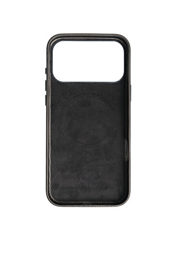 WATCHOFROYAL Liora iPhone 17 Pro Max Navy Blue Leather Case with Magsafe Feature