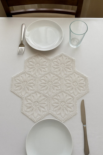 TOPRAK SPORT French Lace Detailed Single Runner, Table Runner,