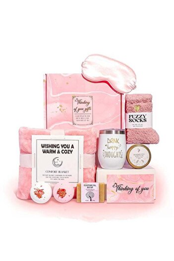 COOYA Birthday Gifts for Women,Elaxing Spa Gift Basket Set,Unique Gift Ideas for Women,for Mom Friend