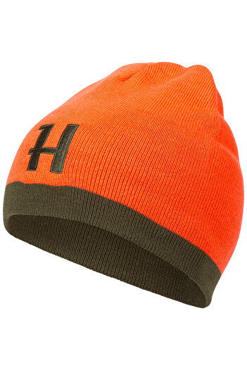 Harkila Reversible Hat Harkila, Willow green/Orange