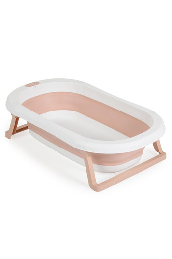 Moni Palma foldable bathtub set with cushion and sponge, 75x42 cm