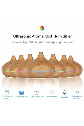 OEM Umidificator KD Home SU-A01, 30m², purificator aer, difuzor, aromaterapie, ultrasunete, rezervor 30