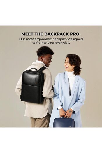 MOKOBARA Backpack Pro 21L | Fits 15.6" Laptop & 16" MacBook Pro | Water-Resistant Vegan Leather & Ny
