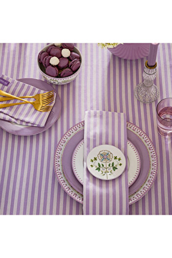 Pip Studio Lily & Lotus Beyaz Porselen Petit Four Tabağı 12 Cm