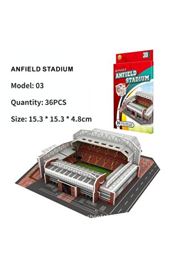 Choice1 Anfield Stadium 3D paper stadium puzzle model for passionate football fans to fight with your home