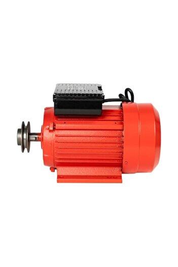 Heber Heber® single-phase electric motor, cast iron body, copper winding, 3 KW, 1500 RPM, pulley included, protections