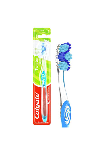 Colgate TOOTHBRUSH TWISTER MED 3PK (Head) (Pack of 24)