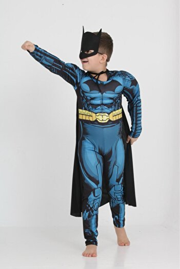 Batman Disney Marvel Muscle Boy Costume - Children's Muscle Outfit