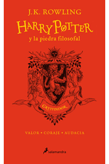 Salamandra Harry Potter Y La Piedra Filosofal. Casa Gryffindor