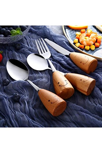 fulina Italian Light Luxury Style Flatware Set,Stainless Steel Rust Resistant Durable,Dishwasher Safe