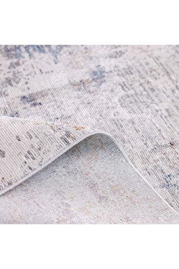 Danube Home Zena Textured Solid Rug Multi-Color 200x300cm – Soft Polyester, Vintage Charm, Modern Style