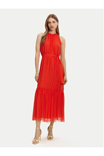 Haveone Women's Summer dress AFF-N004 Orange