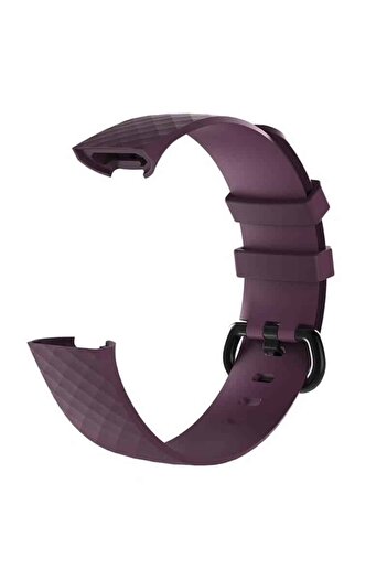 Edman Bracelet Strap for Fitbit Charge 3 / 4, size S, Purple