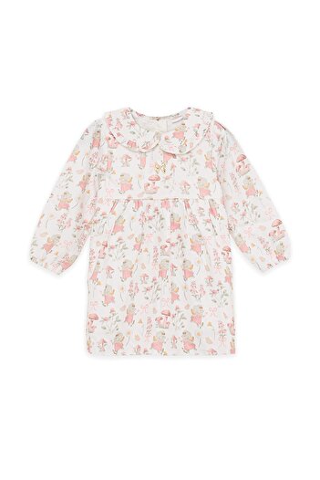Layette BG Store Kız Bebek Desenli Elbise