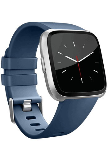 Edman Bracelet Strap for Fitbit Versa / Versa 2, size S, Blue