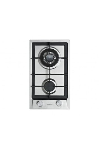 Samus Built-in hob PSG-32SX2, Gas, 2 burners, Electric ignition, Burner safety