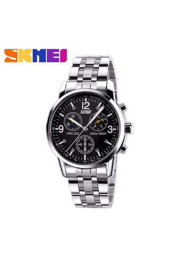 Skmei Reloj 9070 Analógico de Acero Inoxidable