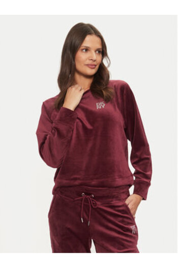 Dkny Women's Sweatshirt DP4T1057 Red