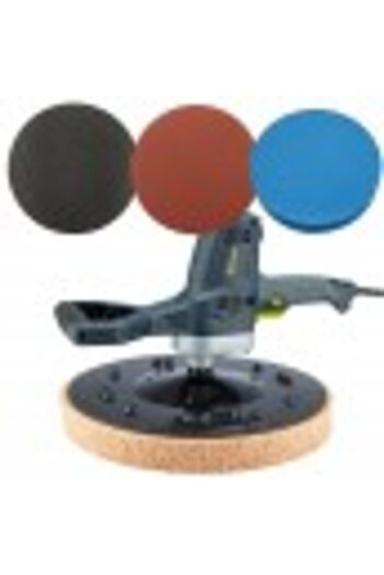 Titan Electric trowel for finishing walls, included pads, 750W, 100rpm, CSM375.2B