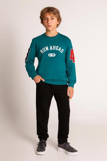 RAPAPA Boy's Sweatshirt Tracksuit Set Bottom Top 2 Pieces 4055