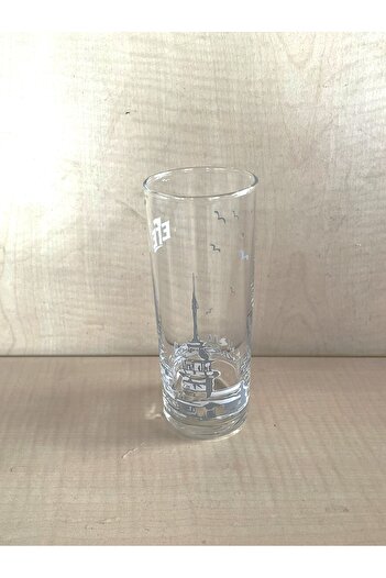 SANAT TACİRİ 1 Piece of Raki Glass with Haydarpaşa Gari Theme Raki Glass