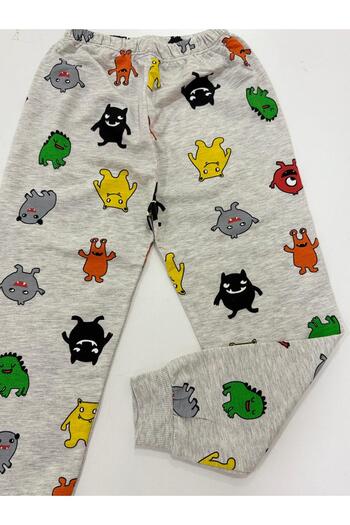 Esterella Boy's Pajama Bottoms / Patterned Children's Sweatpants