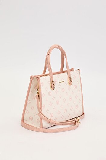 Levidor Pink Lvd Printed Handbag