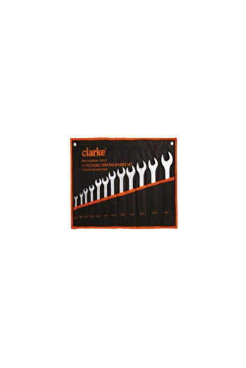 Clarke OSS6-22C OPEN SPANNER SET 6MM - 22MM 8pc set