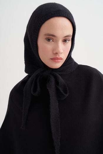 carell Knit Balaclava Beanie Headgear Black