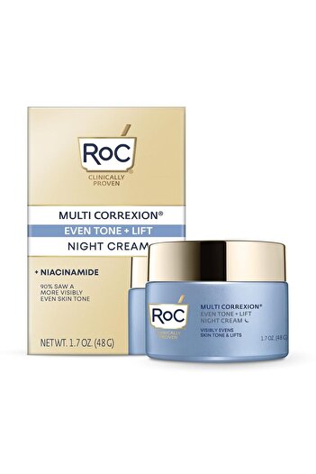 Roc Multi Correxion 5 in 1 Restoring, Anti Aging Night Cream for Face with Hexinol, 1.7 Ounces