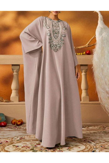 SHEIN maxi dress, pink