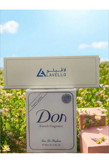 LAVELLO Don French perfume 100 ml with a free small perfume bottle as a gift