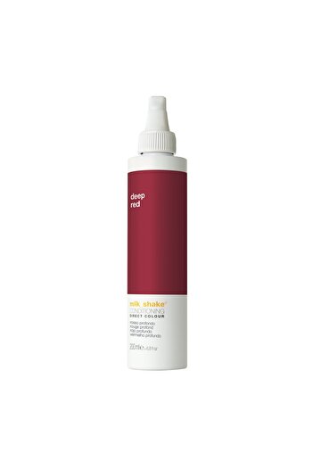 Milkshake Milk Shake, Direct Colour, Ammonia-Free, Hair Colour Conditioner, Deep Red, 200 ml