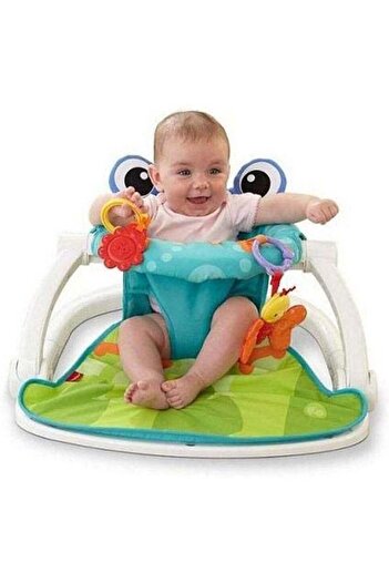 Tiibaby Frog-Themed Baby Support Seat with Toys 0-18 Months