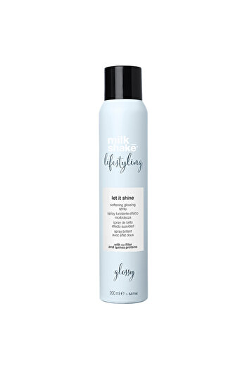 Milkshake Milk Shake, Lifestyling Let It Shine, Milk Proteins, Hair Spray, For Shine & Softness, 200 ml