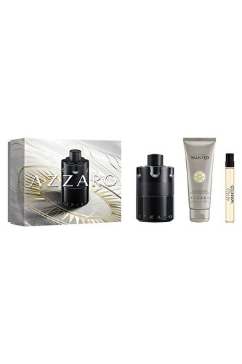 Azzaro Gift Set The Most Wanted Intense, Men, Eau de Parfum, 100 ml + Shower Gel 100 ml + EDP, 10ml
