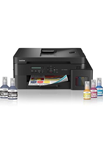 Brother Wireless All In One Ink Tank Printer, DCP-T830DW, Automatic Duplex Print & Scan, ADF