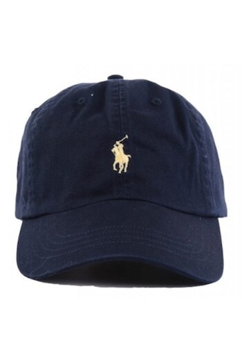 Ralph Lauren Pălărie Kapeo Jockey pentru bărbați, 100% bumbac, albastră